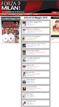 Mobile Screenshot of forzamilanonline.com